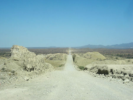 Bahía Tortugas Unpaved Highway