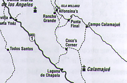 Central Baja Map
