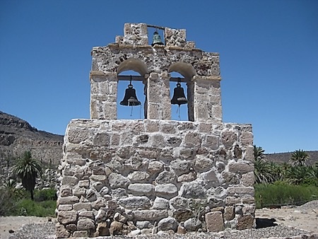 Mission Santa Gertrudis bell tower