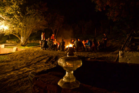 La Misión Baja campfire