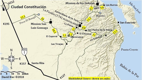 Map Baja