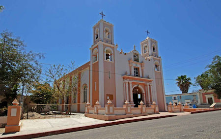 Church Santiago Baja California Sur