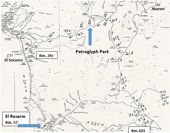 Petroglyph Park Map