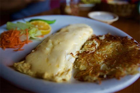 San Carlos breakfast omelette