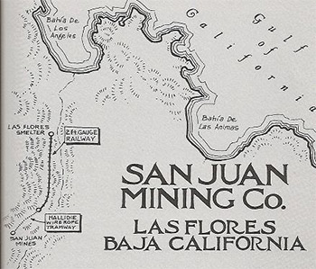 San Juan Mine Map